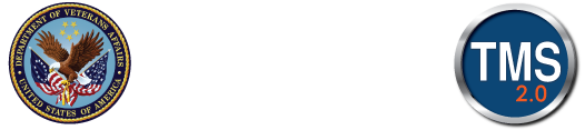 Department of Veterans Affairs Logo for TMS 2.0